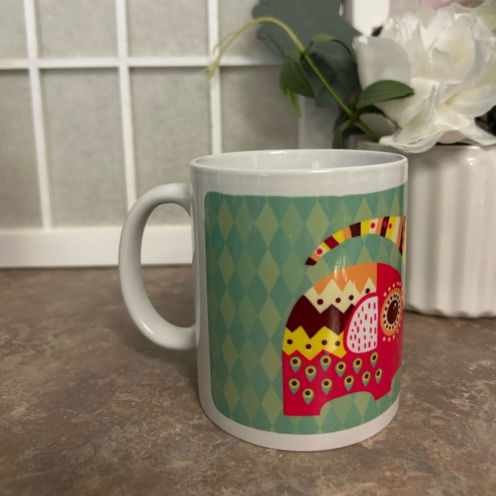 Chumbak Decorative Elephant Mug - Picture 4 of 13